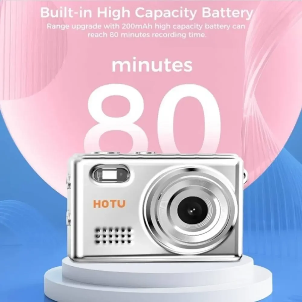 Tiny Fully Functional Wireless Digital Camera Photo Video Audio No App Required